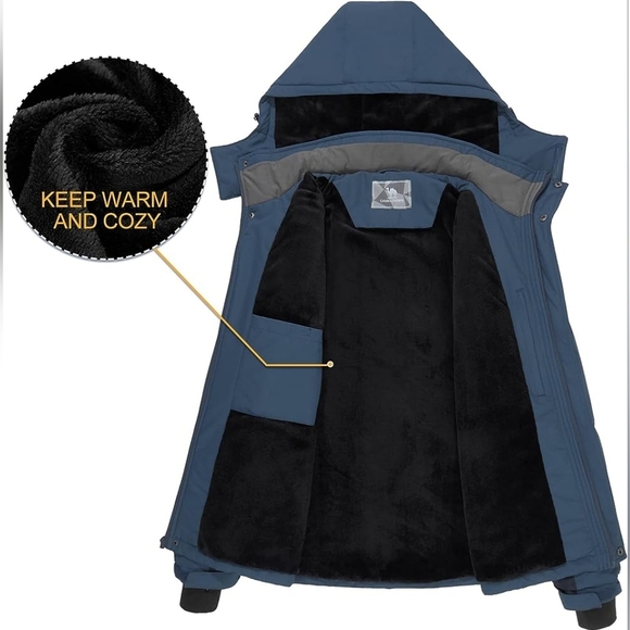 New Mens Weatherproof Anti-Scratch Adjustable Cuff Jacket - Picture 2 of 4